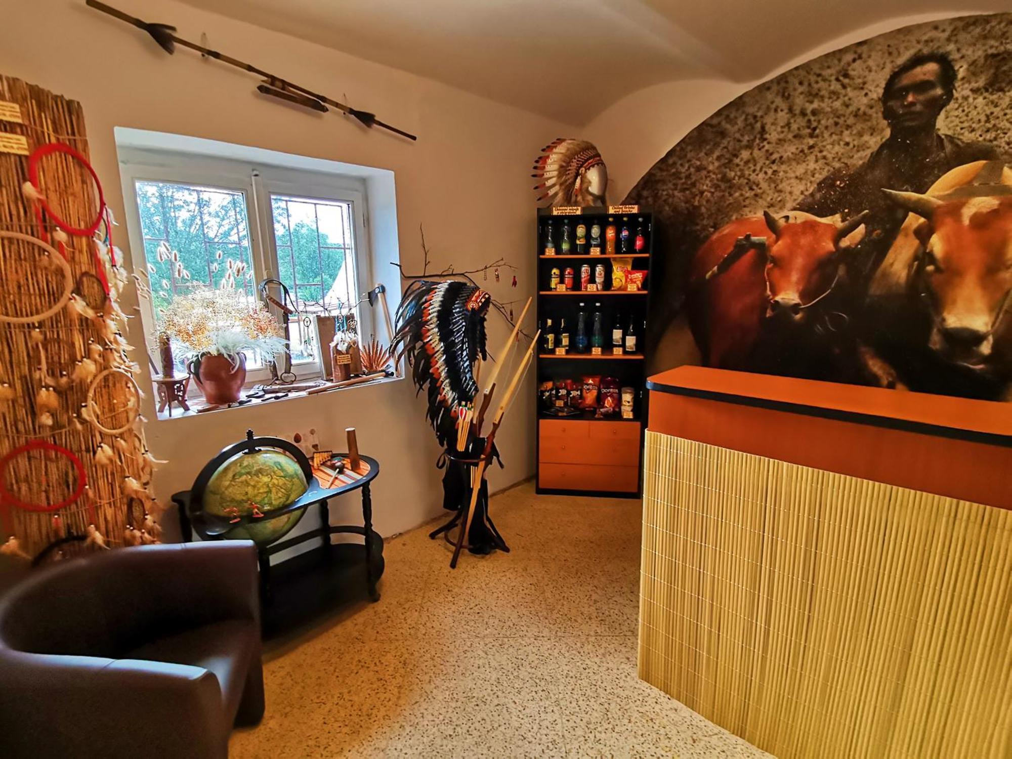 Teepee Camp Lounky 호텔 Chodouny 외부 사진